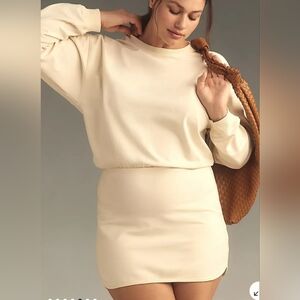Anthropologie X L Space Groove Long Sleeve Dress